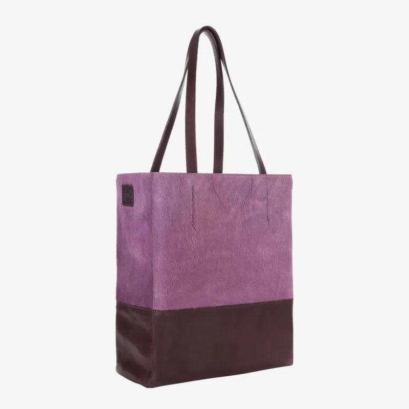 Saloso Hair-On - Plum sold by Brave Leather