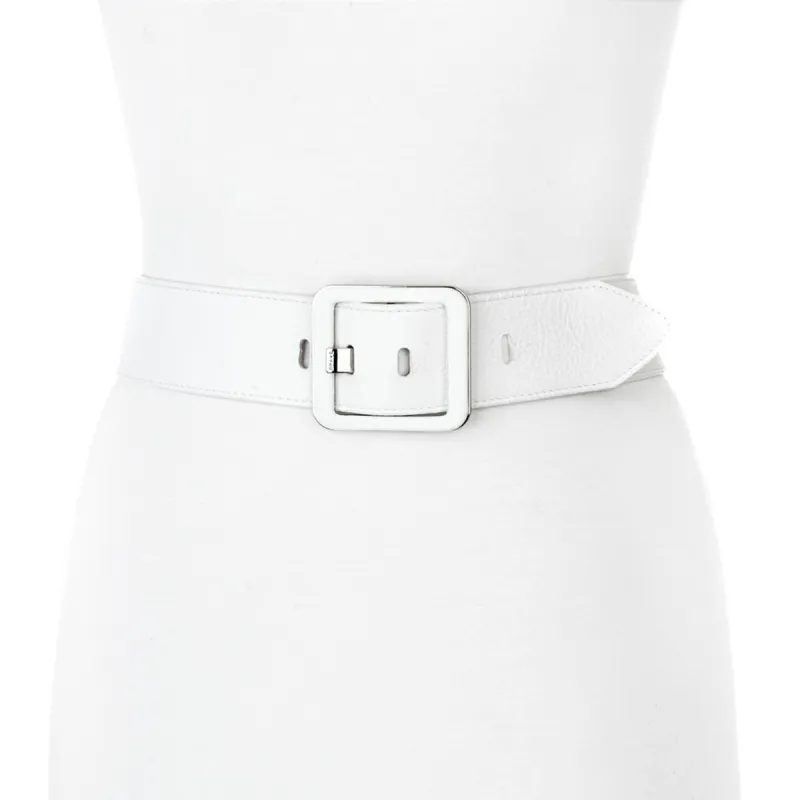 Makani White Pebbled - 26 sold by Brave Leather