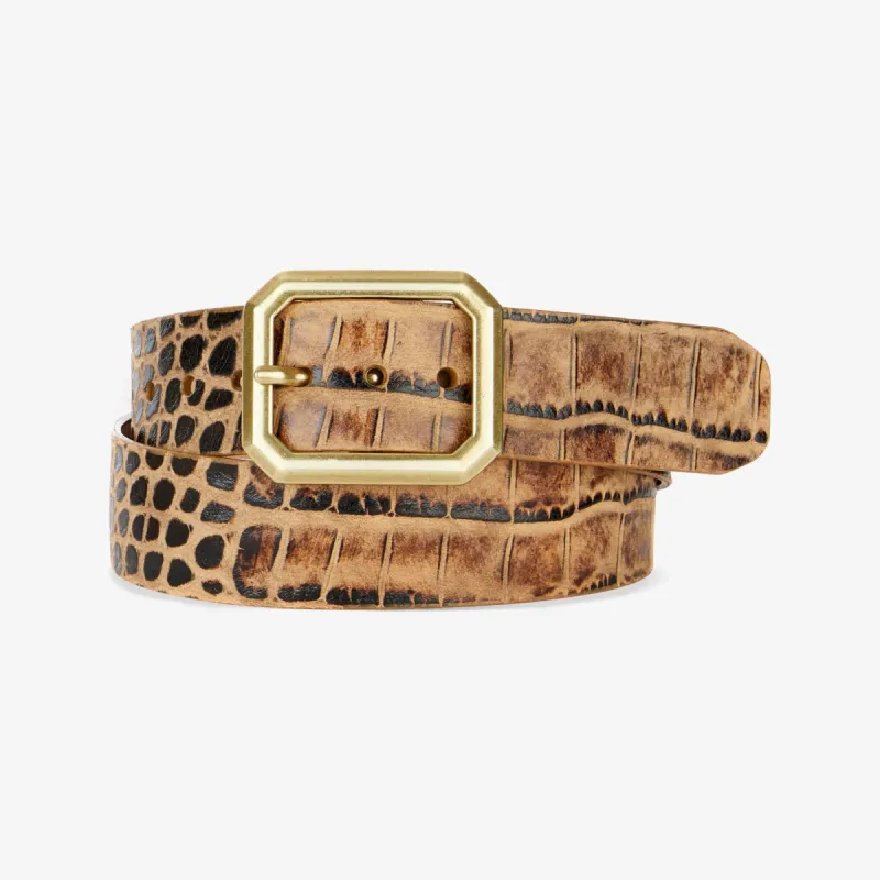Bohan Cognac Croco Safari - 32 sold by Brave Leather