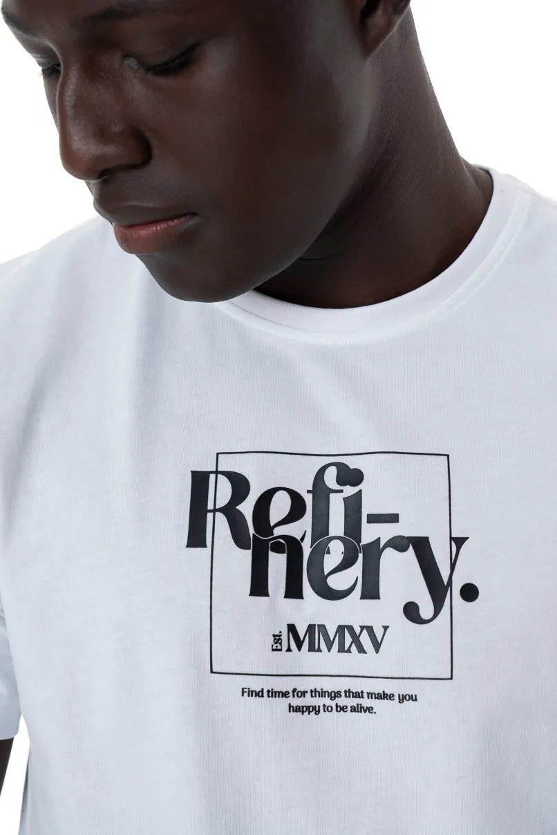 Branded T-Shirt _ 145349 _ Optic White sold by Refinery product image thumbnail 3