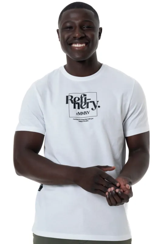 Branded T-Shirt _ 145349 _ Optic White sold by Refinery