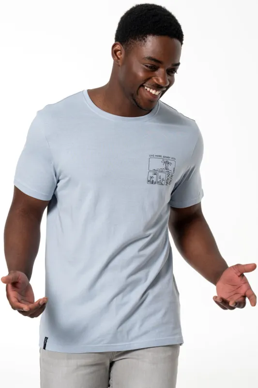 Branded T-Shirt _ 140511 _ Light Blue sold by Refinery