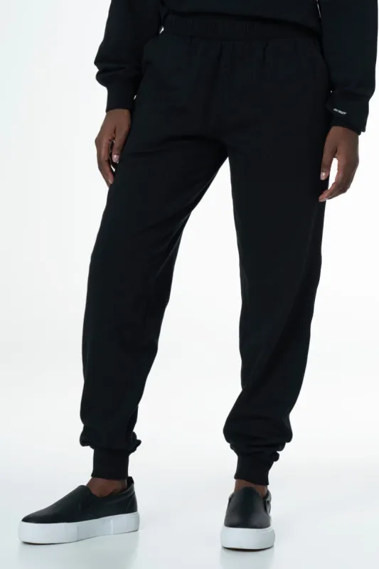 Slim Fit Track Pants _ 145605 _ Black sold by Refinery