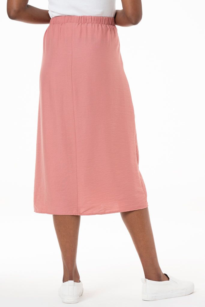Wrap Skirt _ 138760 _ Dirty Pink sold by Refinery product image thumbnail 4