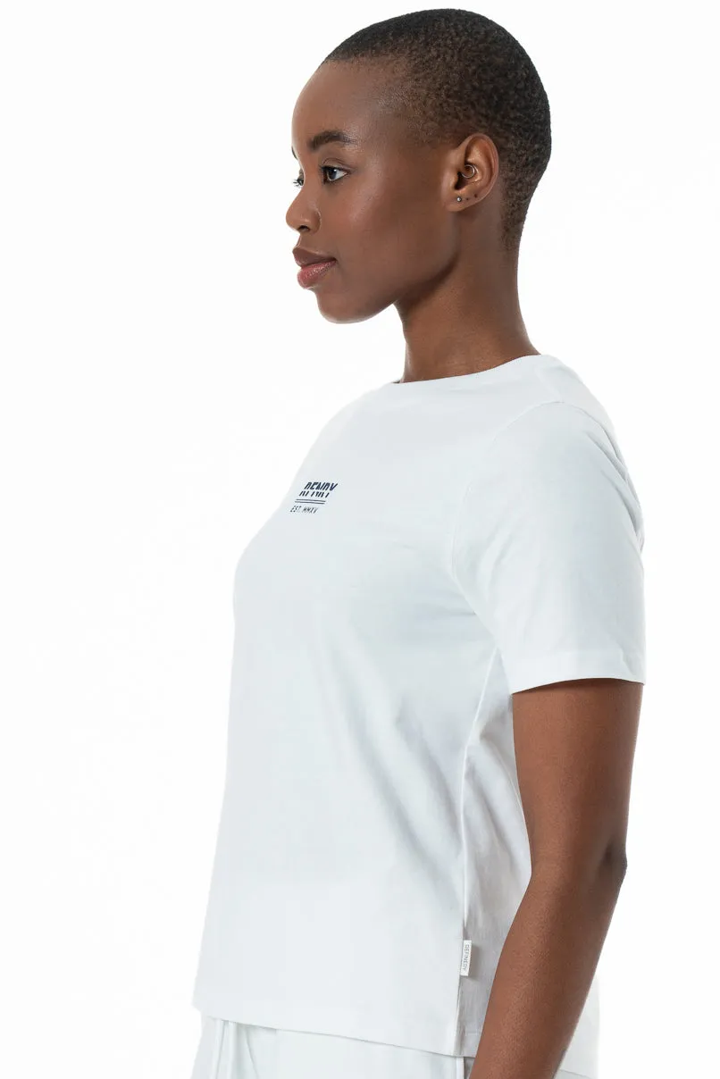 Branded T-Shirt _ 152264 _ Optic White sold by Refinery product image thumbnail 2