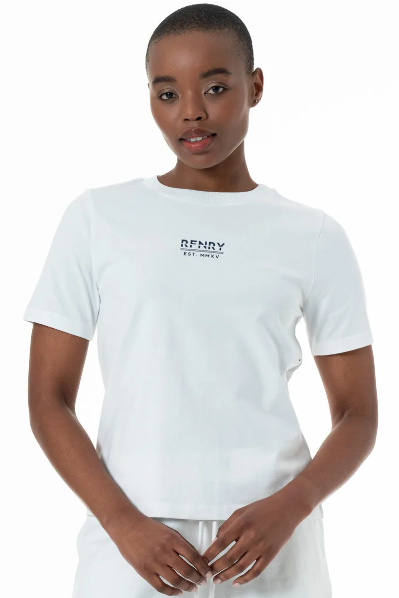 Branded T-Shirt _ 152264 _ Optic White sold by Refinery product image thumbnail 5