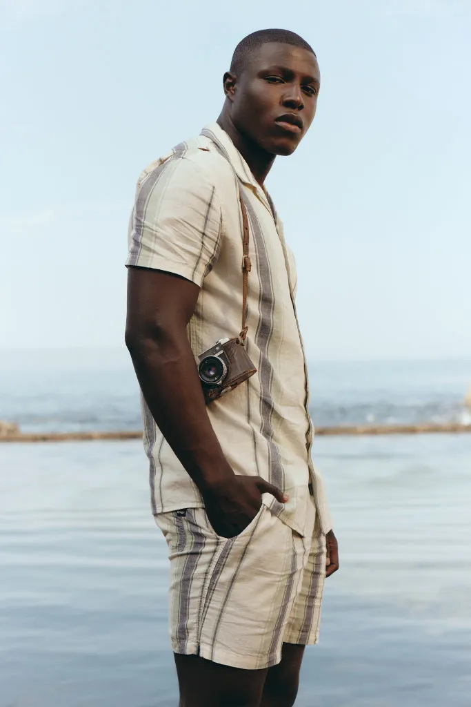 Linen Shorts _ 150433 _ Off White sold by Refinery product image thumbnail 2