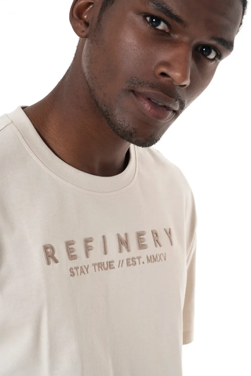 Branded T-Shirt _ 153301 _ Cement sold by Refinery product image thumbnail 3