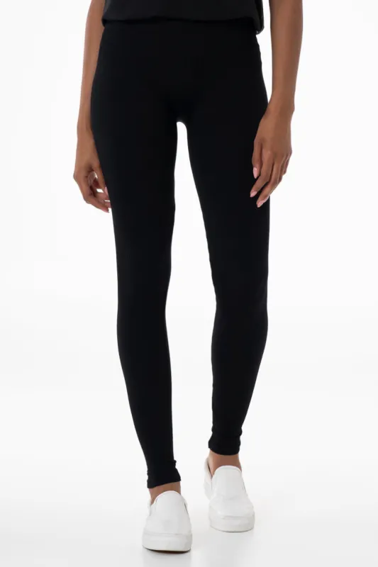 Seamless Leggings _ 144092 _ Black sold by Refinery
