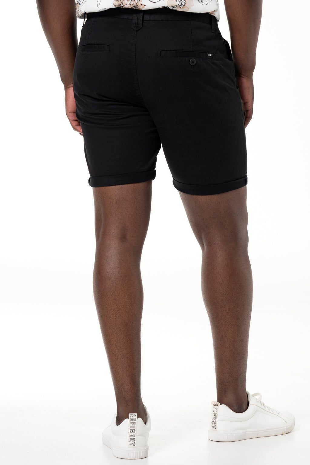 Chino Shorts _ 140165 _ Black sold by Refinery product image thumbnail 3