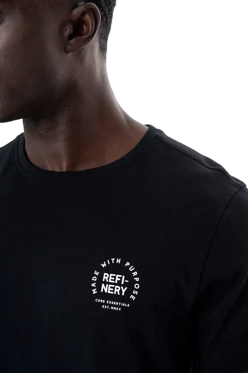 Branded T-Shirt _ 145359 _ Black sold by Refinery product image thumbnail 5