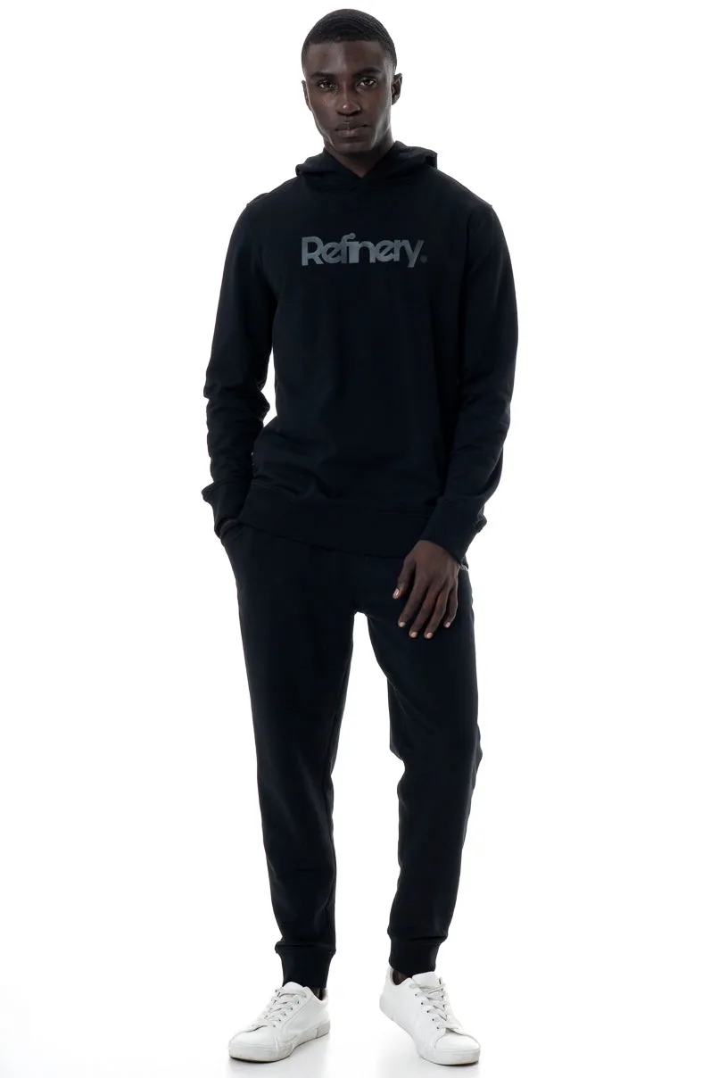 Branded Hoodie _ 146203 _ Black sold by Refinery