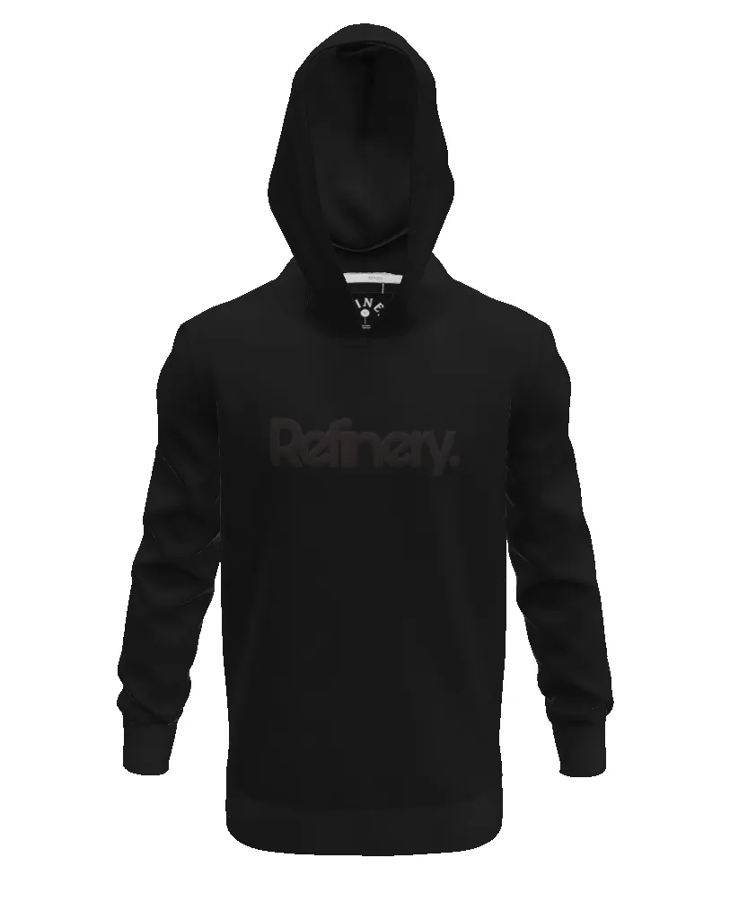 Branded Hoodie _ 146203 _ Black sold by Refinery product image thumbnail 3