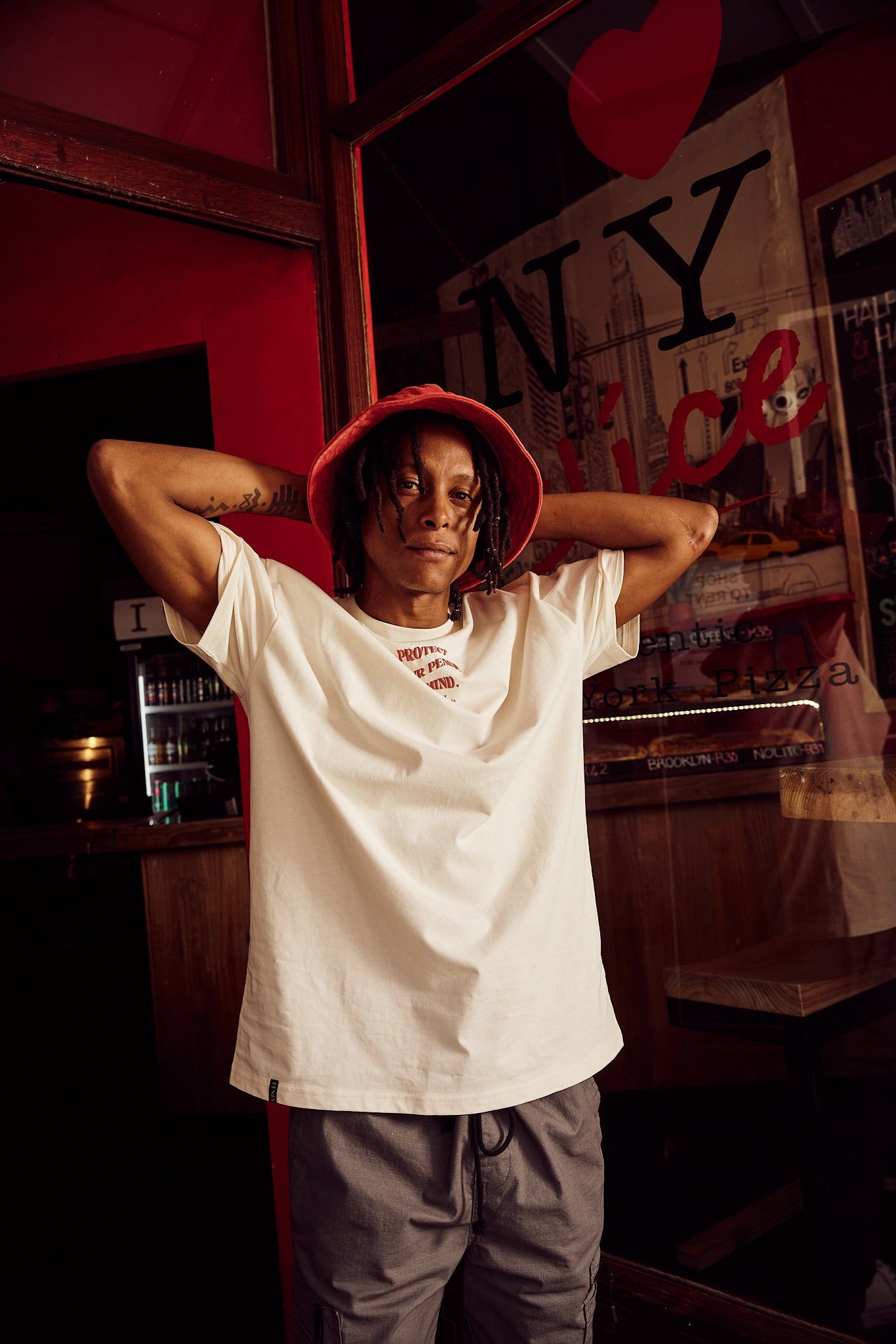 Branded T-Shirt _ 143322 _ Off White sold by Refinery product image thumbnail 2