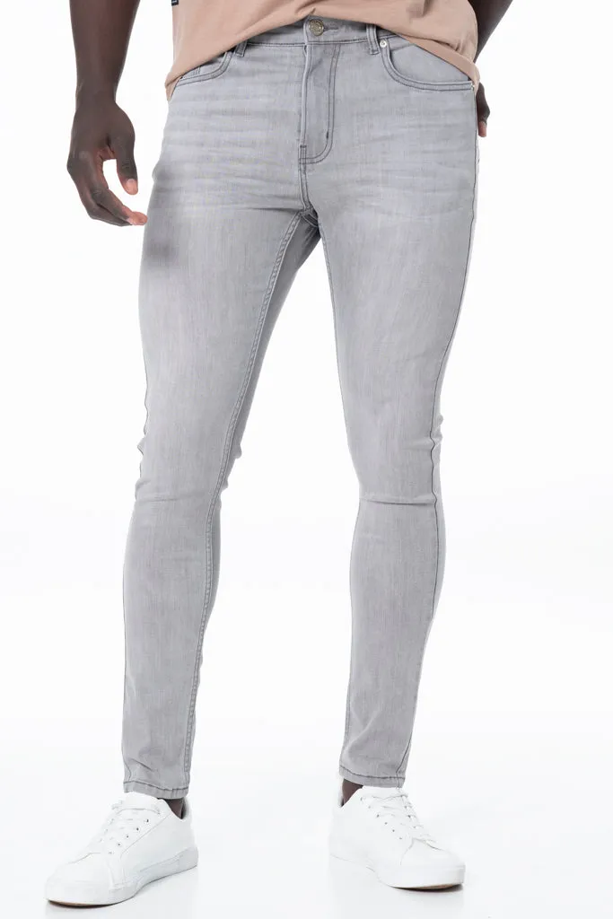Rf10 Super Skinny Denim Jeans _ 131321 _ Grey sold by Refinery
