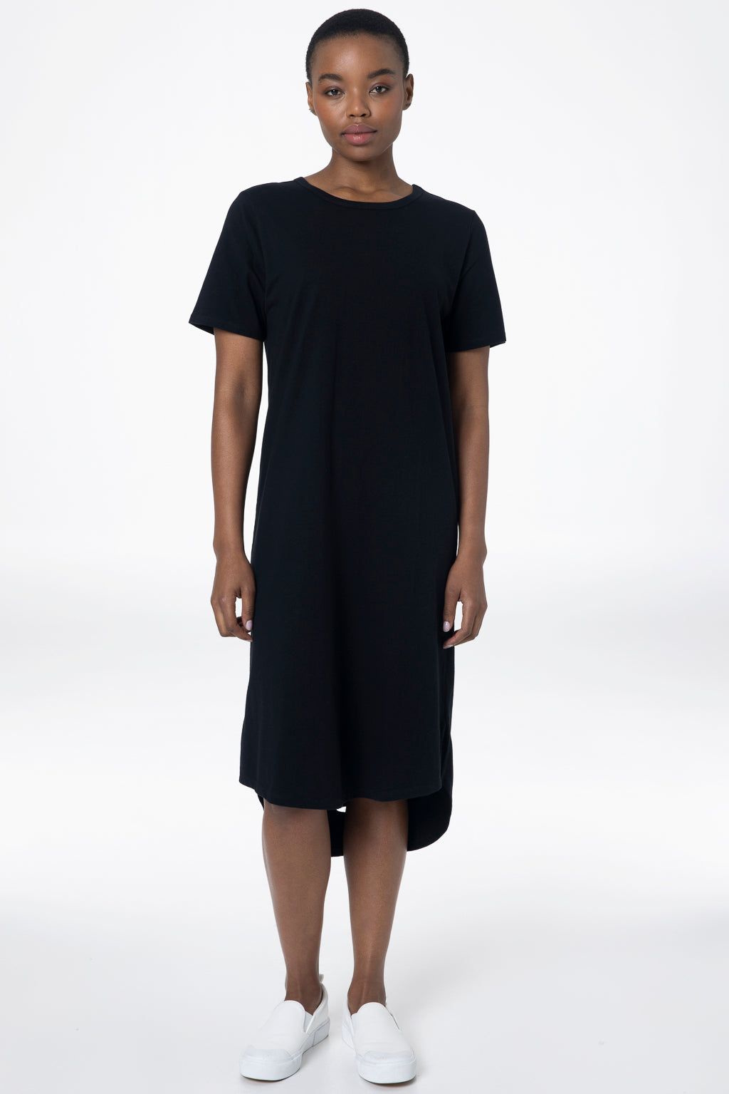 T-Shirt Dress _ 143277 _ Black sold by Refinery product image thumbnail 2