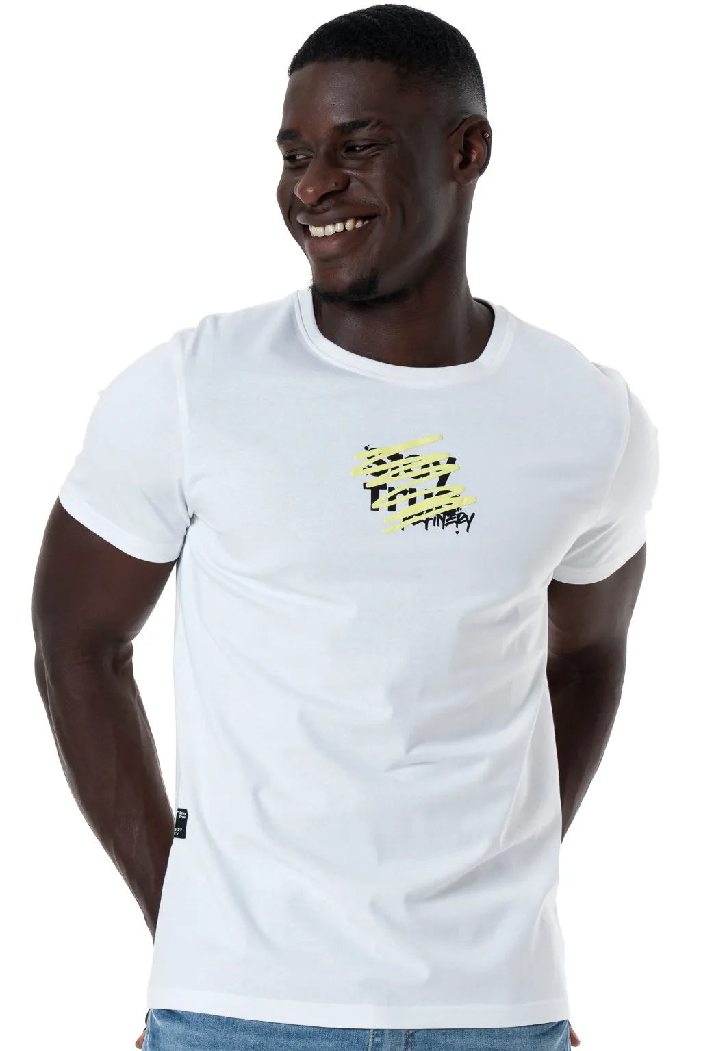 Branded T-Shirt _ 143320 _ Optic White sold by Refinery