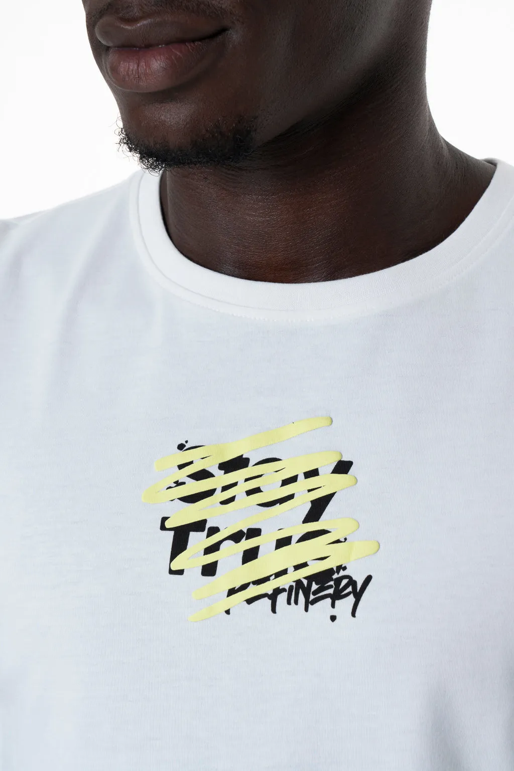 Branded T-Shirt _ 143320 _ Optic White sold by Refinery product image thumbnail 3