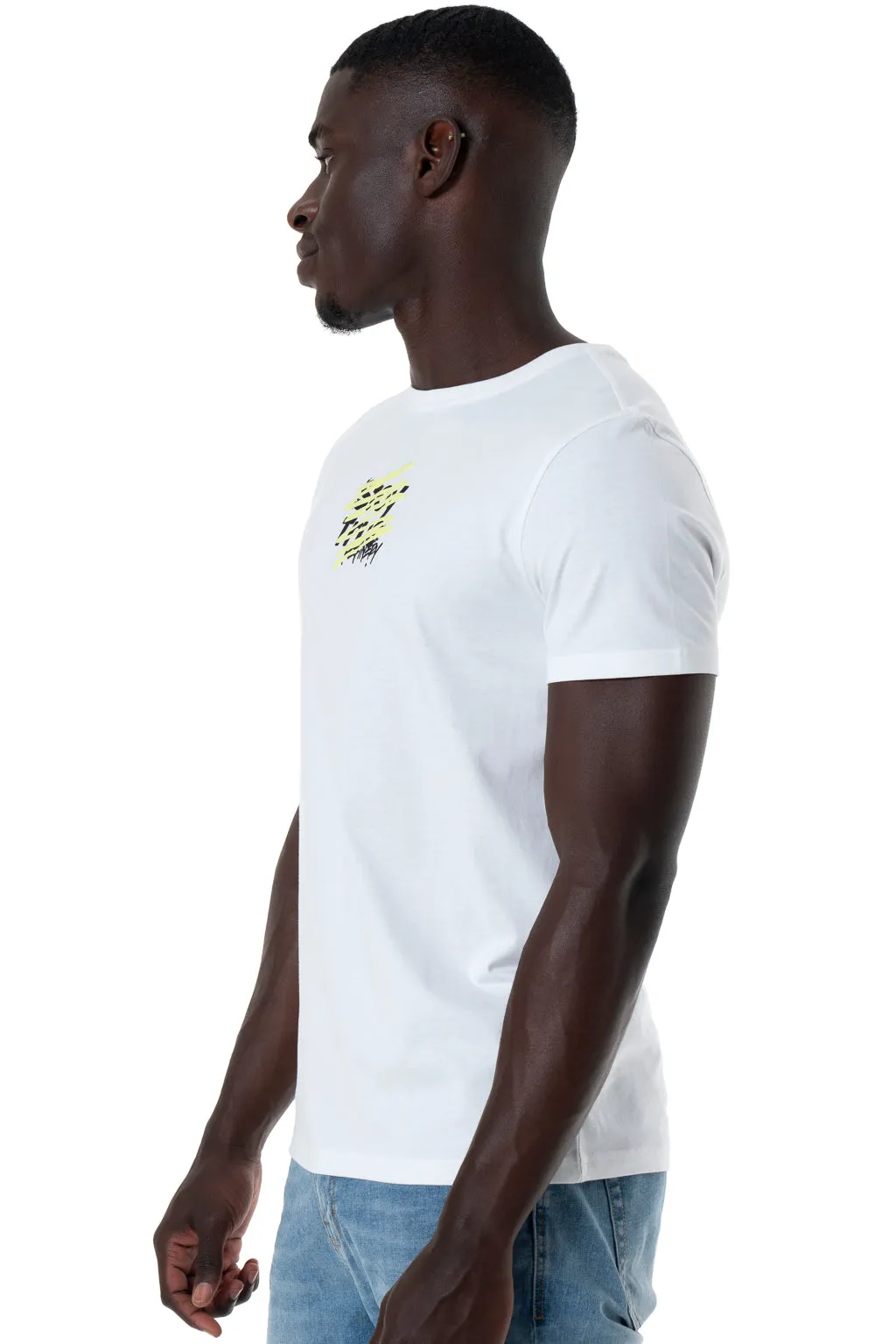 Branded T-Shirt _ 143320 _ Optic White sold by Refinery product image thumbnail 2