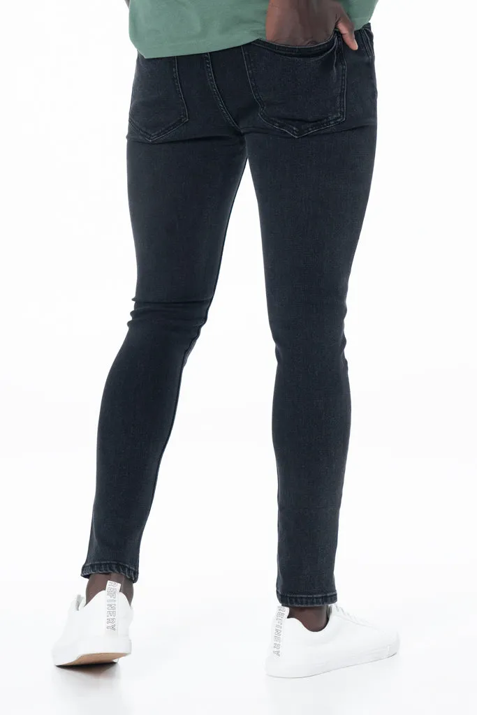 Rf10 Super Skinny Denim Jeans _ 131321 _ Black sold by Refinery product image thumbnail 4