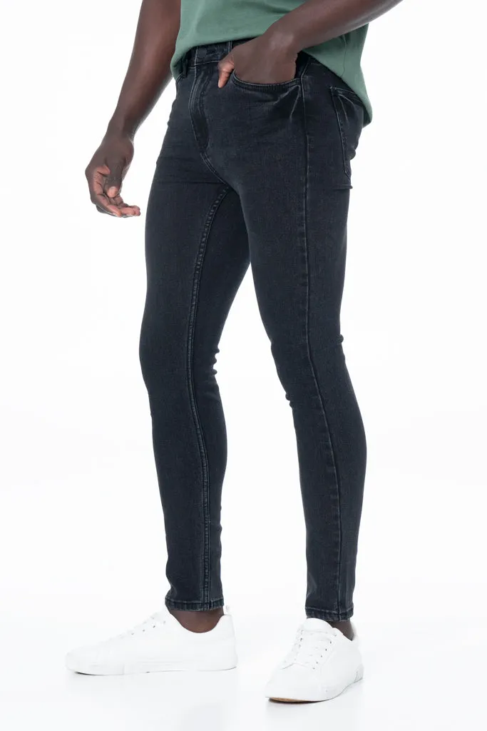 Rf10 Super Skinny Denim Jeans _ 131321 _ Black sold by Refinery product image thumbnail 3