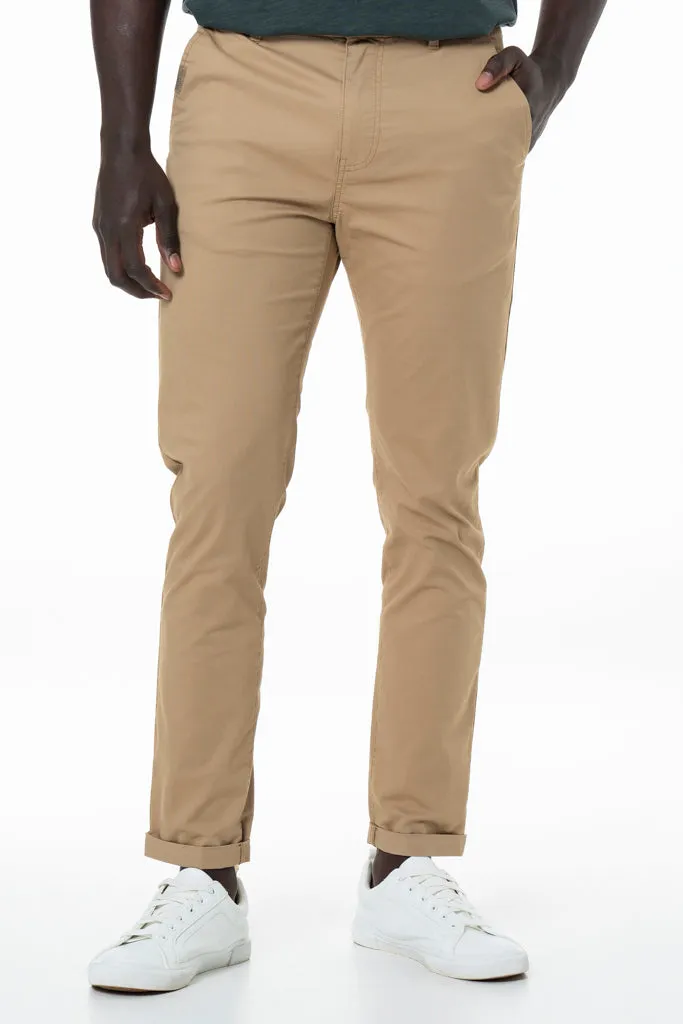 Chino Pants _ 140144 _ Stone sold by Refinery