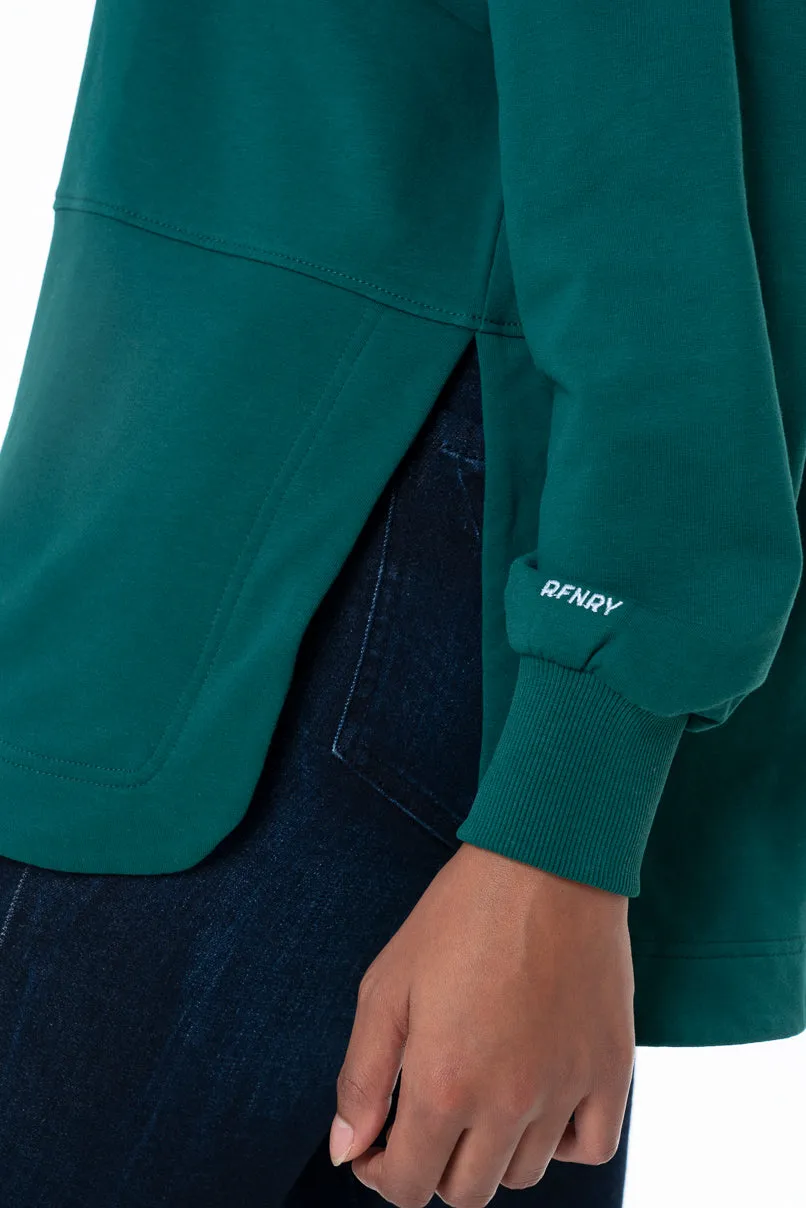 Longer Length Hoodie _ 146917 _ Green sold by Refinery product image thumbnail 3