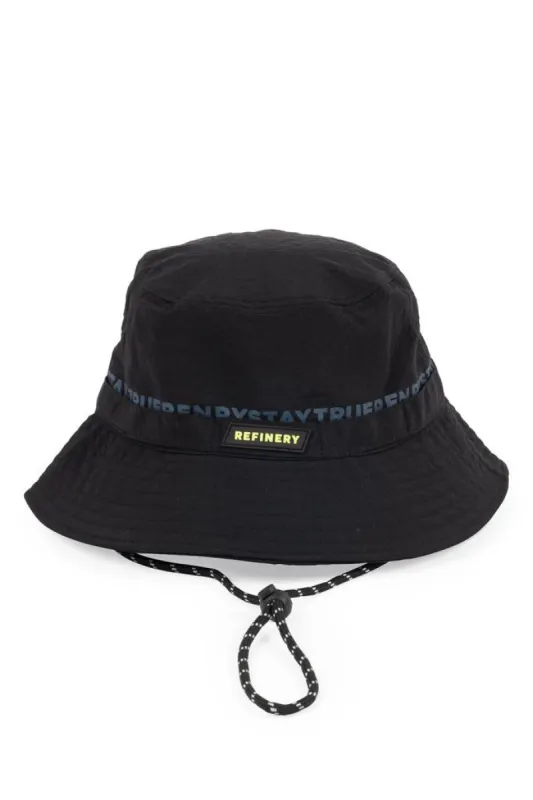 Bucket Hat _ 144175 _ Black sold by Refinery