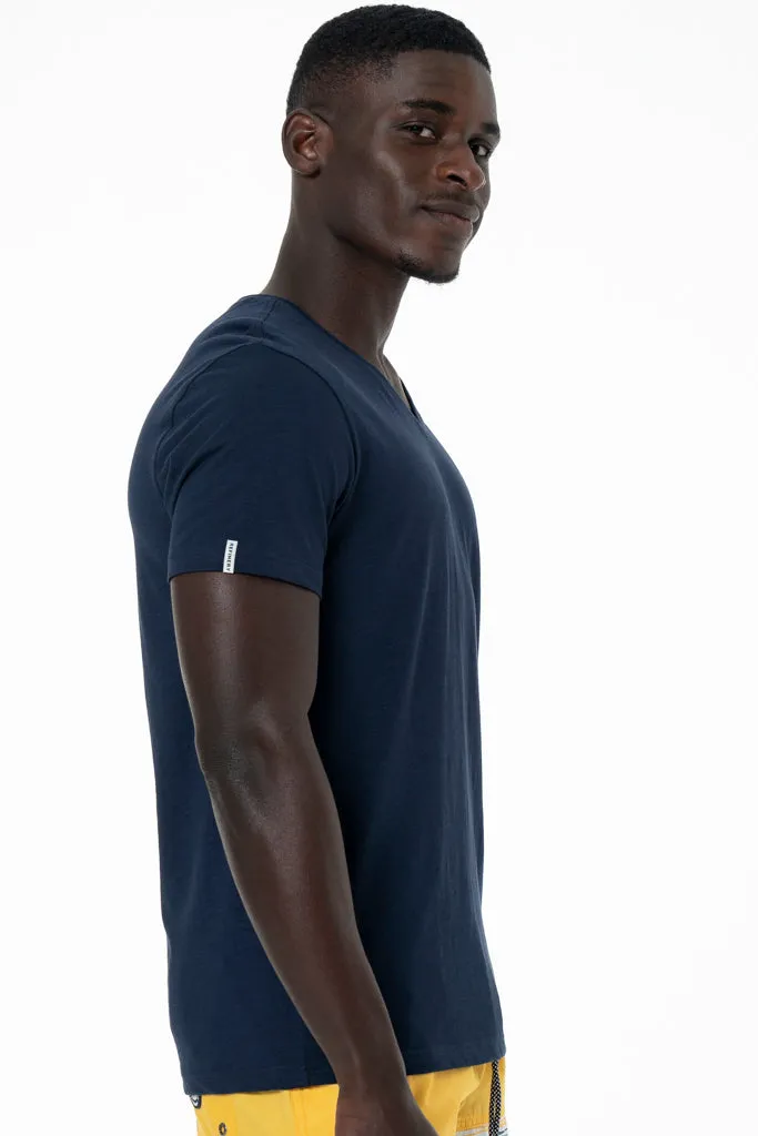 V-Neck T-Shirt _ 141368 _ Ink sold by Refinery product image thumbnail 2