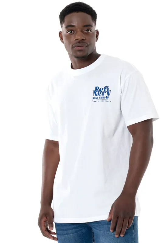 Branded T-Shirt _ 143321 _ Optic White sold by Refinery