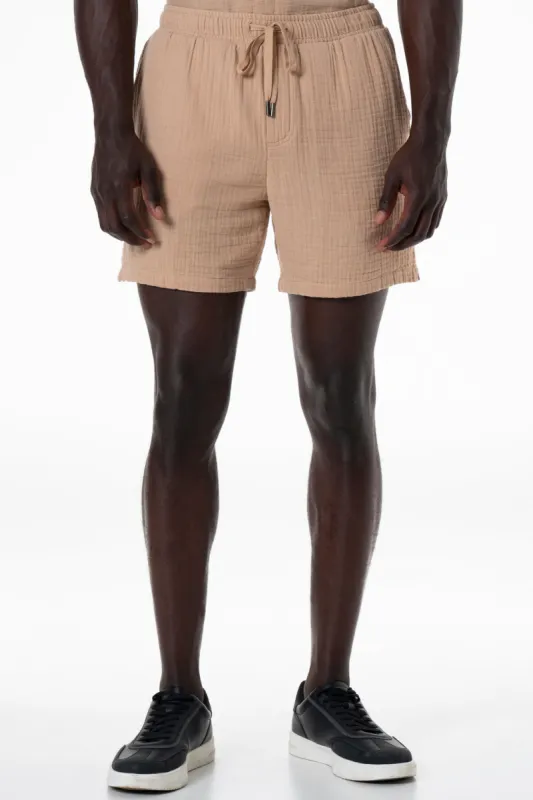 Pull On Shorts _ 143824 _ Biscuit sold by Refinery