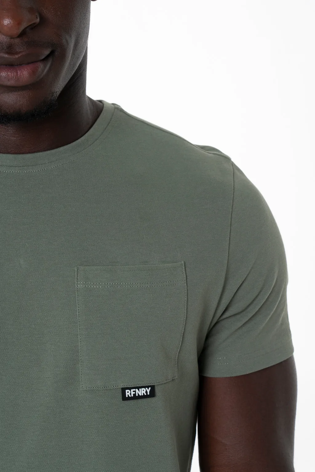 Crew Neck Pocket T-Shirt sold by Refinery product image thumbnail 3