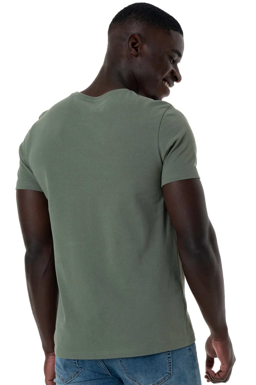 Crew Neck Pocket T-Shirt sold by Refinery product image thumbnail 4
