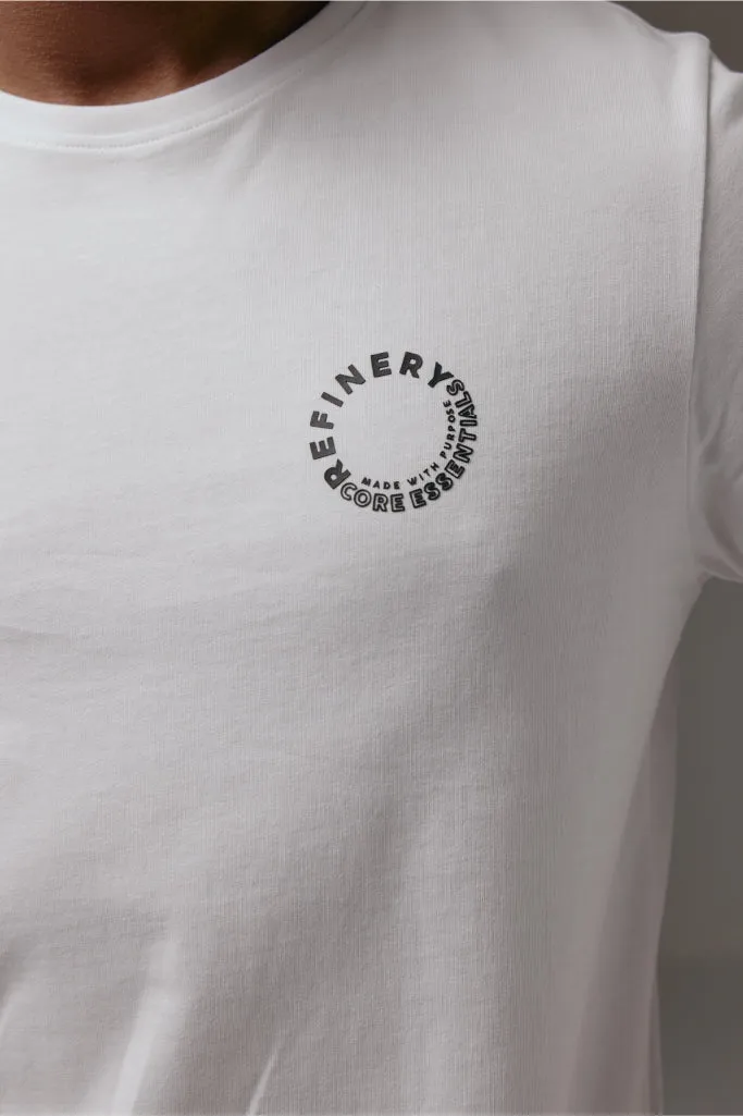 Core T-Shirt _ 151839 _ Off White sold by Refinery product image thumbnail 2