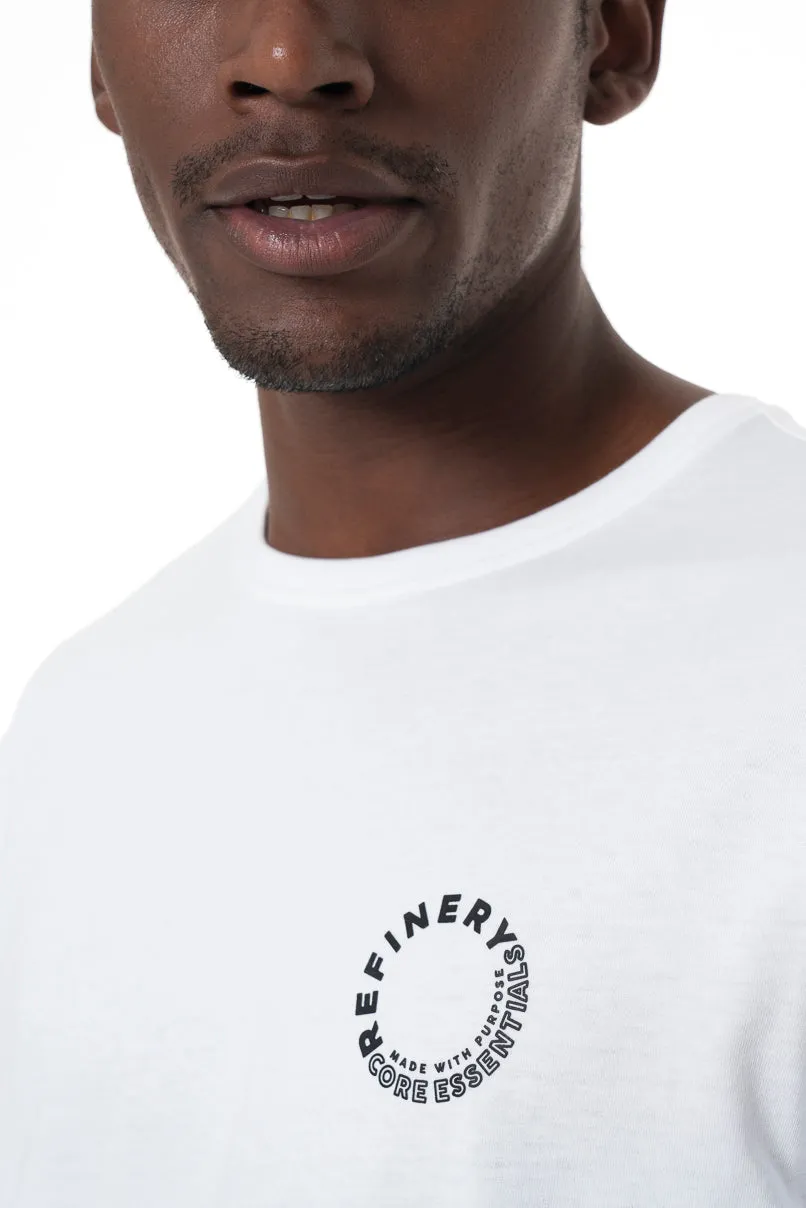 Core T-Shirt _ 151839 _ Off White sold by Refinery product image thumbnail 4