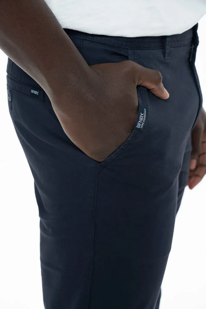 Chino Pants _ 140144 _ Ink sold by Refinery product image thumbnail 4