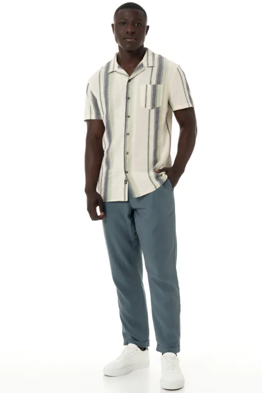 Linen Blend Pants sold by Refinery