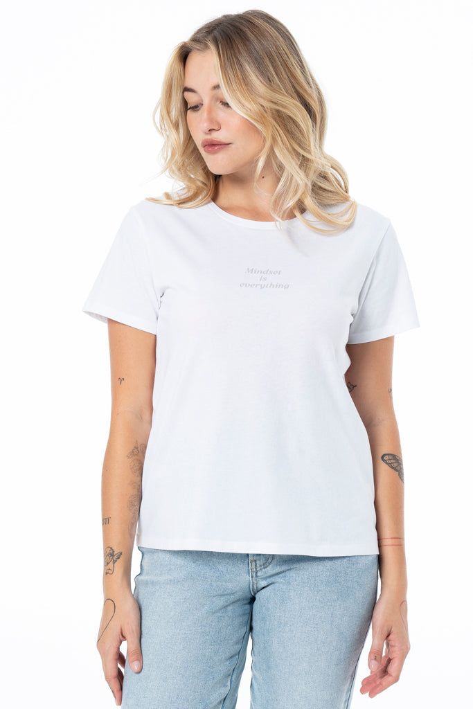 Statement T-Shirt _ 137387 _ White sold by Refinery