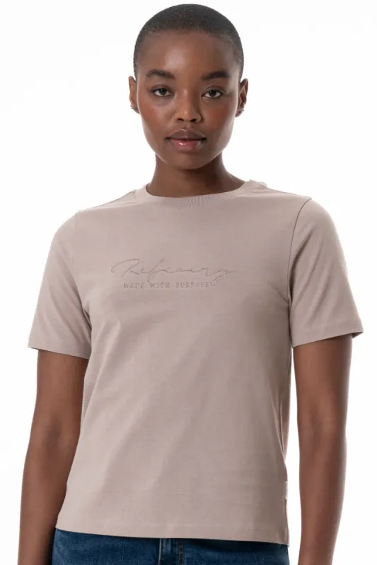 Branded T-Shirt _ 145646 _ Brown sold by Refinery