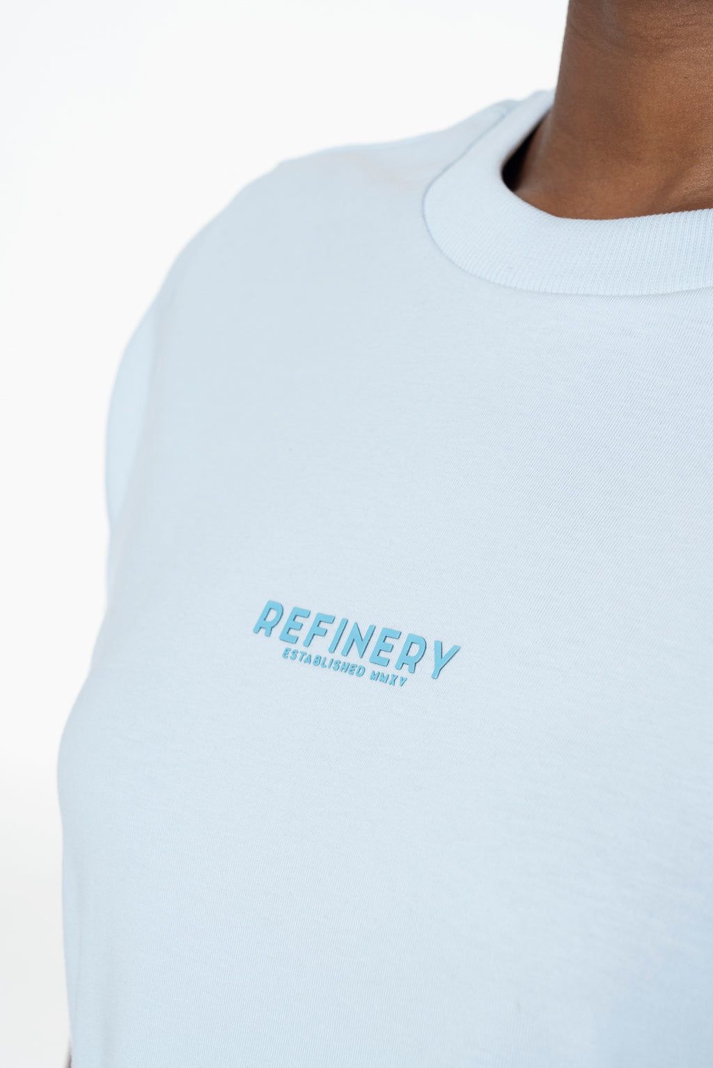 Branded T-Shirt _ 143194 _ Blue sold by Refinery product image thumbnail 4
