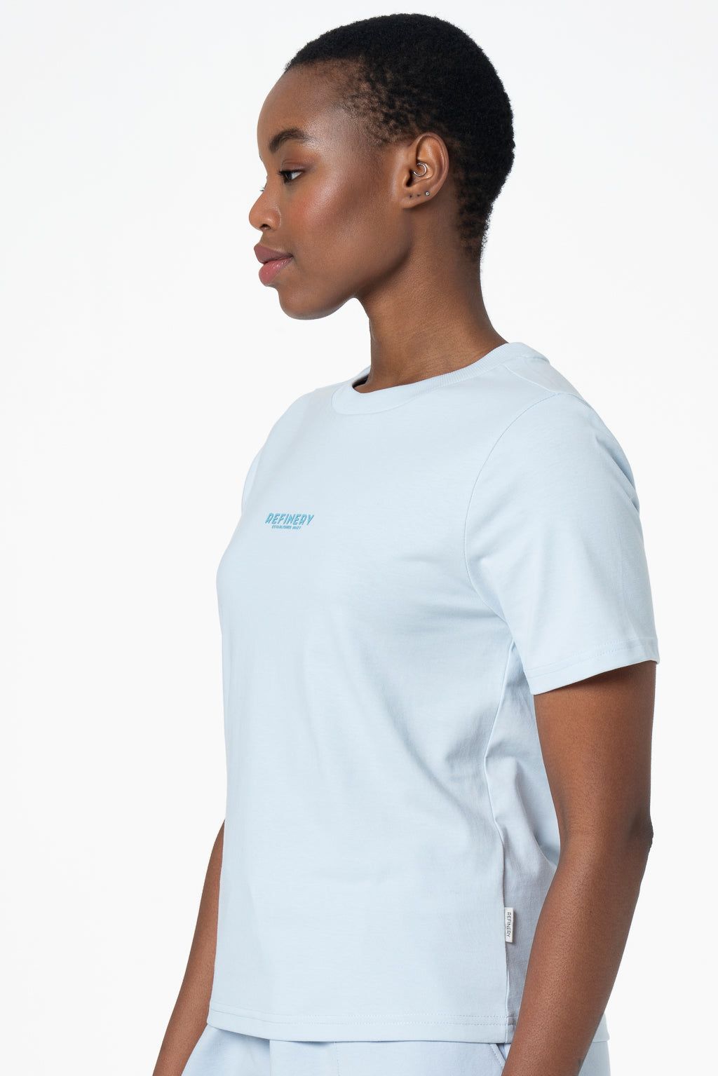 Branded T-Shirt _ 143194 _ Blue sold by Refinery product image thumbnail 2