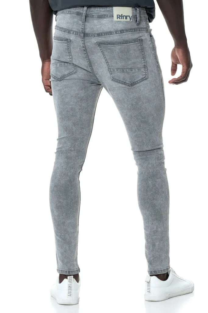 Rf10 Super Skinny Denim Jeans _ 136294 _ Grey sold by Refinery product image thumbnail 3