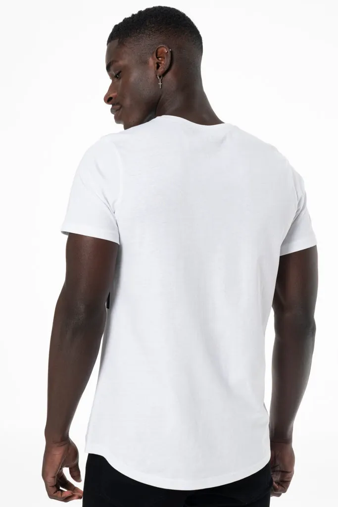 Branded T-Shirt _ 140508 _ Optic White sold by Refinery product image thumbnail 4