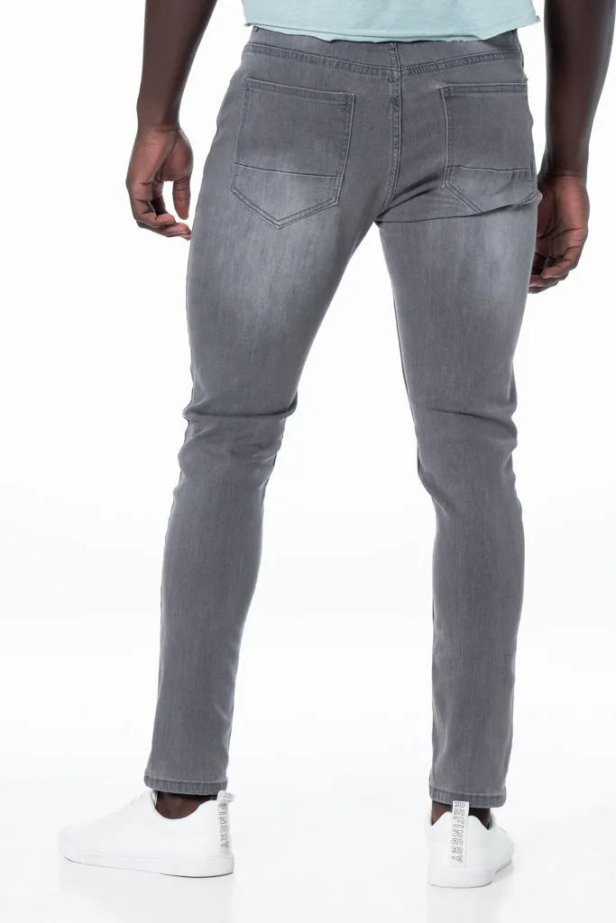 Rf02 Skinny Denim Jeans _ 131320 _ Grey sold by Refinery product image thumbnail 4