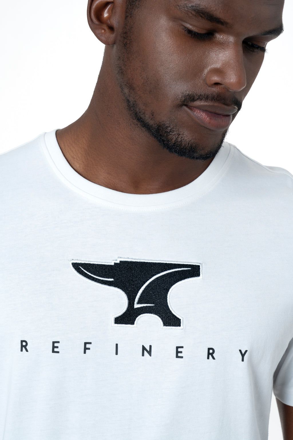 Branded T-Shirt _ 142506 _ Optic White sold by Refinery product image thumbnail 4