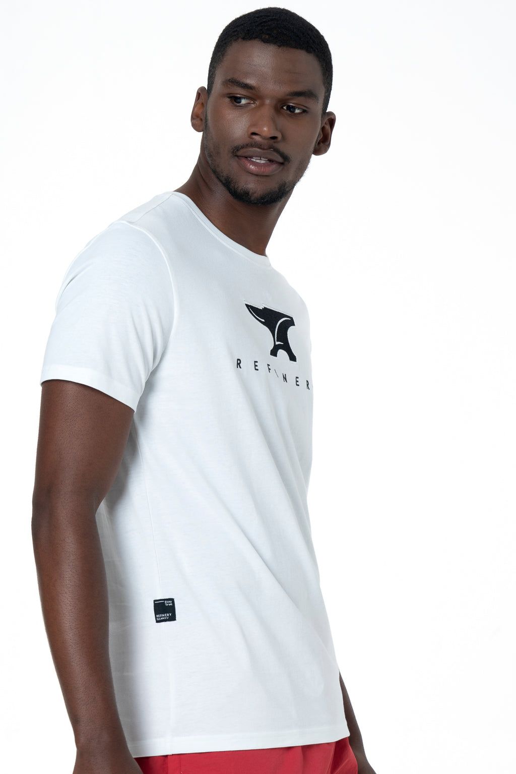 Branded T-Shirt _ 142506 _ Optic White sold by Refinery product image thumbnail 2