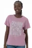Statement T-Shirt _ 147096 _ Purple sold by Refinery