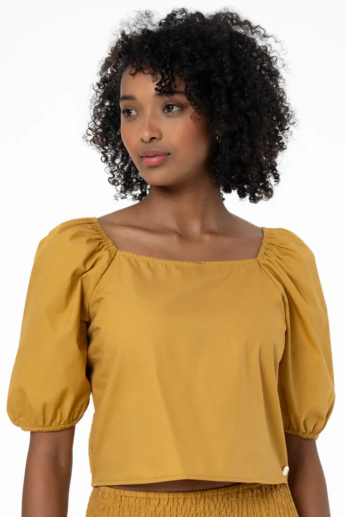 Square Neck Top sold by Refinery