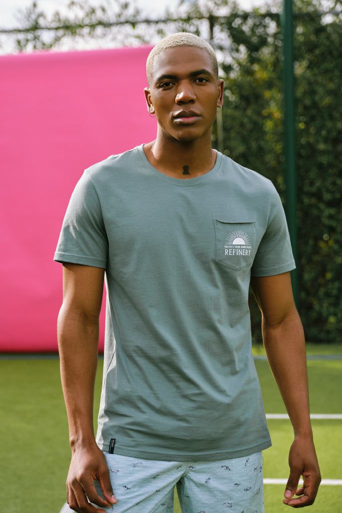 Branded T-Shirt _ 140516 _ Green sold by Refinery product image thumbnail 2