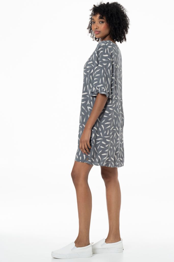 Shift Dress _ 141352 _ Grey sold by Refinery product image thumbnail 2